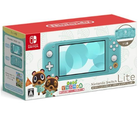 Nintendo Switch Lite ターコイズ あつまれ どうぶつの森セット ～まめきち＆つぶきちアロハ柄～