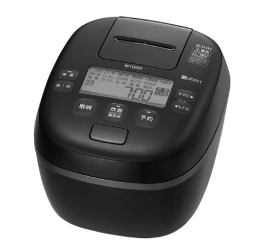 TIGER 炊飯器 炊きたて ご泡火炊き JPI-X100-KX フォグブラック